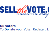 Sell ​​The Vote.com